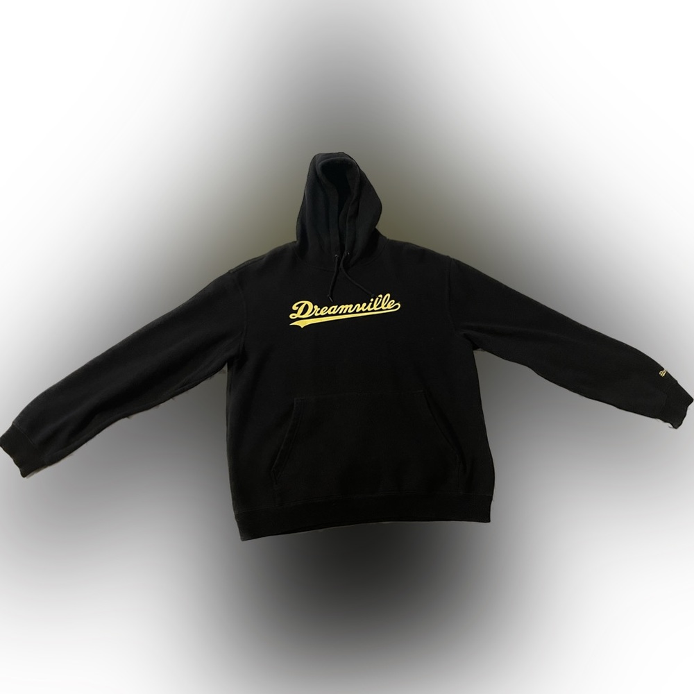 Dreamville J. Cole Exclusive Hoodie Yellow Logo Size L